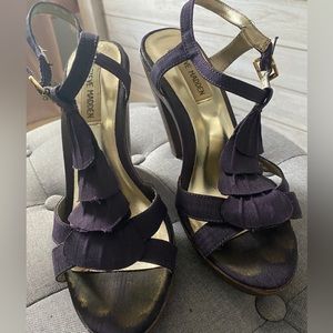 Cute purple heels